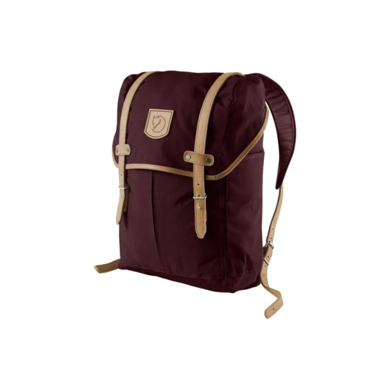 Fjallraven Polyester Backpack Medium Size Unisex Dark Brown Purple-1
