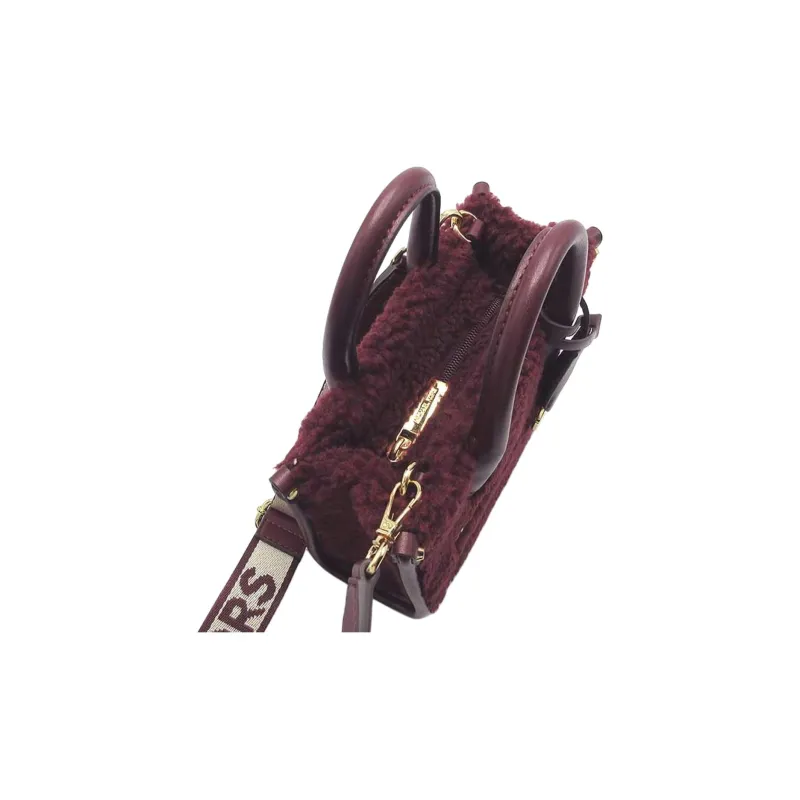 MICHAEL KORS Polyester Shoulder Bag, Crossbody Bag, Handbag Extra Small Women's Dark Red-2