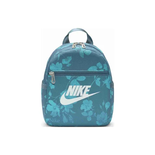 Nike Sportswear Fabric Backpack Unisex Smoke Blue & Cactus Green