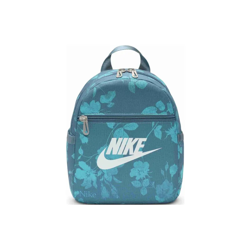 Nike Sportswear Fabric Backpack Unisex Smoke Blue & Cactus Green-0