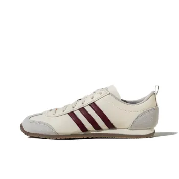 Adidas VS JOG 2.0 Anti Slip Wear Resistant Low Top Casual Shoes Unisex White Red
