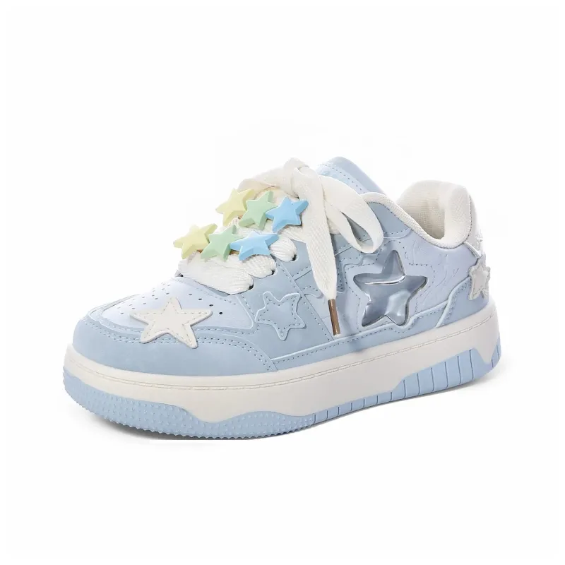 OAOQ Cushioning, Abrasion Resistant, Lightweight, And Breathable Low Top Skateboard Shoes Women's-0