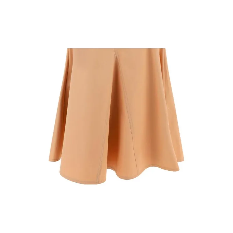 Burberry Casual Long Skirts Women's Brown-3