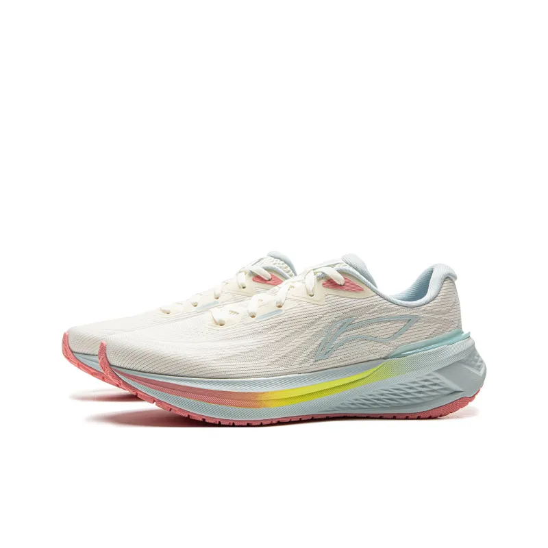 LINING Wu Yue 3.0 Running Shoes Women's Low Top Ecru-2