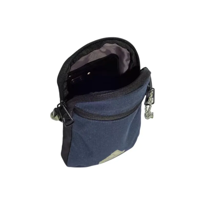 Adidas Nylon Shoulder Bag, Crossbody Bag Trumpets Unisex Black & Aurora Ink-2