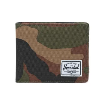 Herschel Polyester Storage Bag Card Holder Wallet Coin Purse Unisex ROY COIN Camouflage