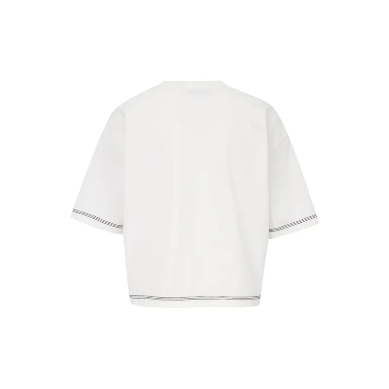 ONLY T Shirts Women's A43 Cream White-1