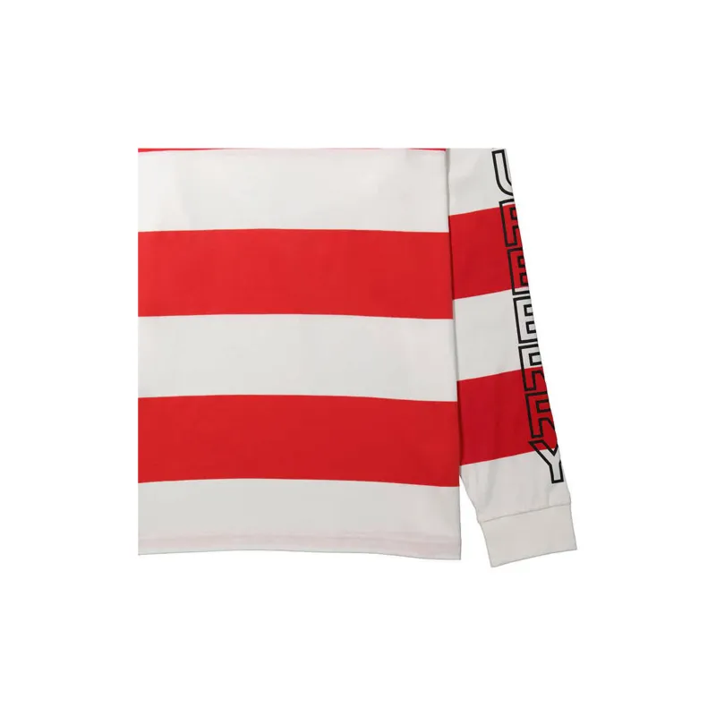Burberry T Shirt Men's Red White-3