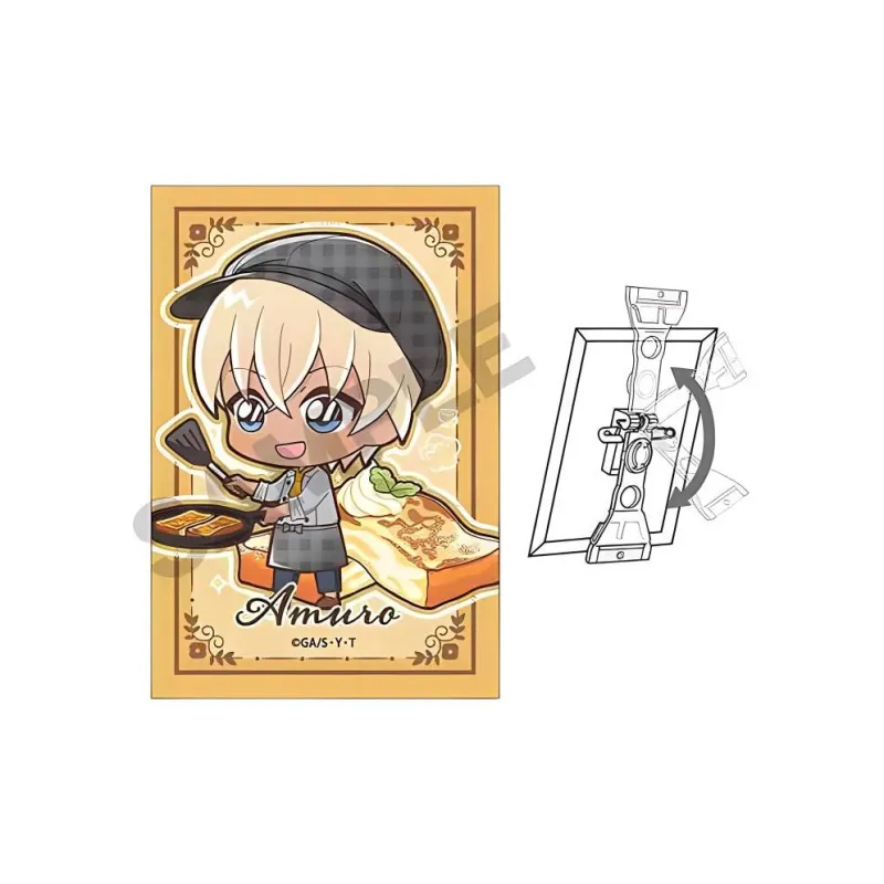 GuGuGuGu Crux Detective Conan Case Closed Bakery Collection Instant Badges-9