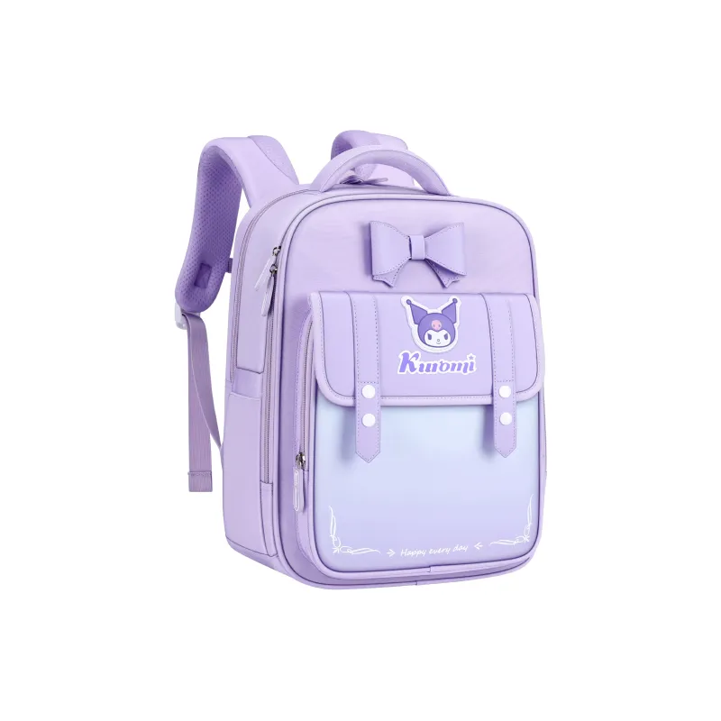 Hello Kitty Sanrio Series Polyester Backpack Kids' Purple-0