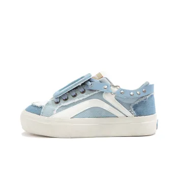 TUOPIN Pie Shoes Slip Resistant Lightweight Support Low Top Skateboard Shoes Women's