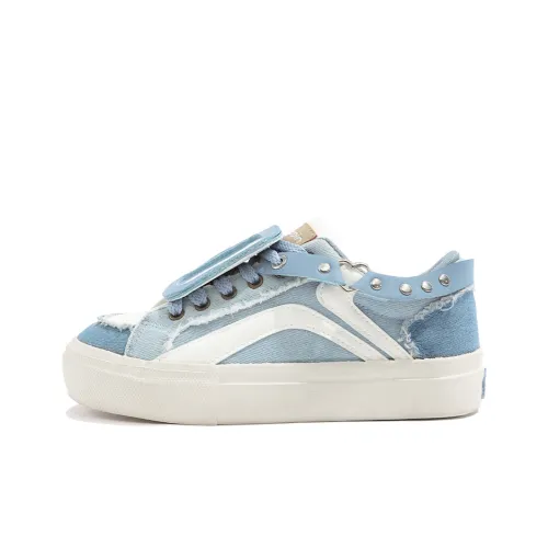 TUOPIN Pie Shoes Slip Resistant Lightweight Support Low Top Skateboard Shoes Women's