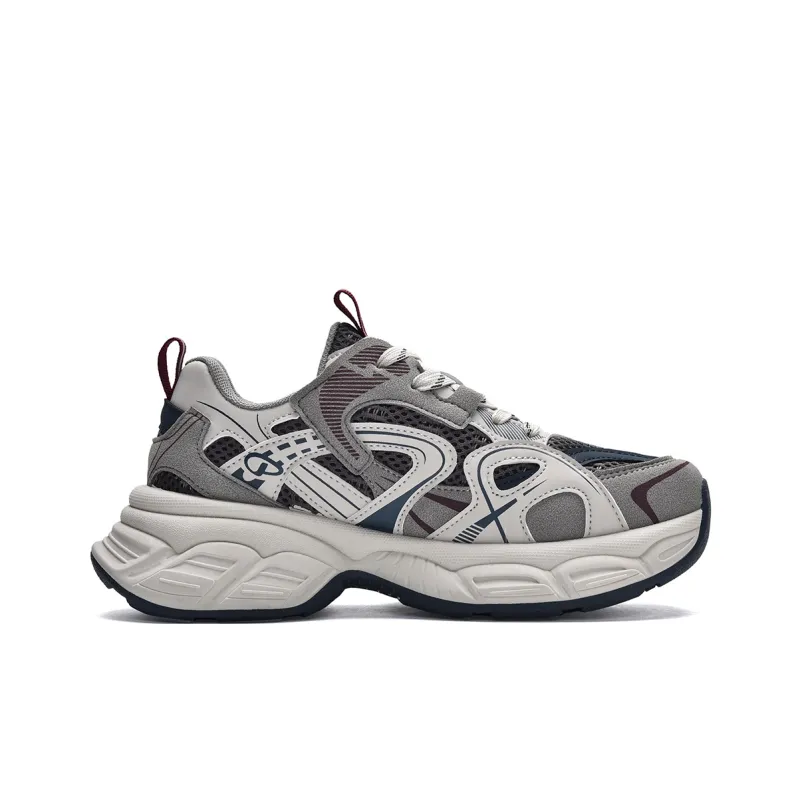 MISTERY Breathable Lightweight Low-Top Chunky Sneakers Women's-7