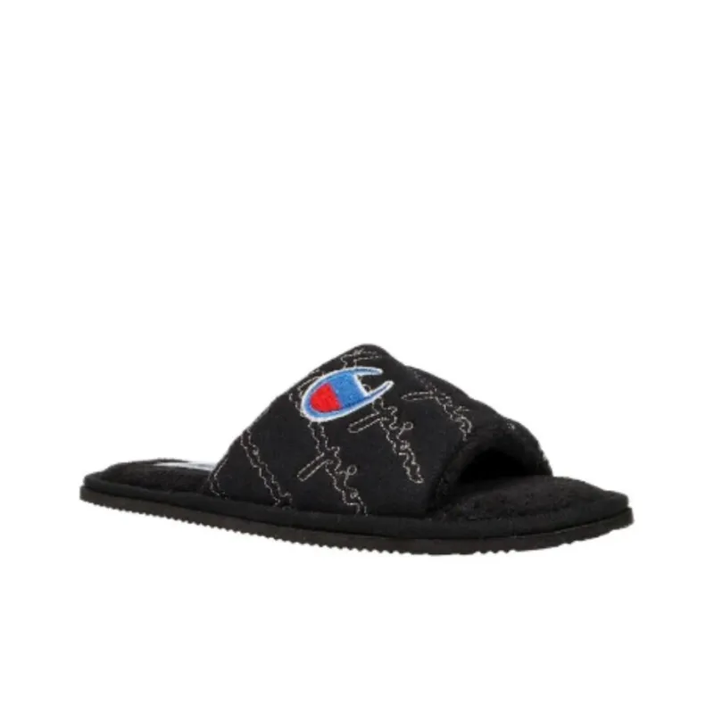 Champion Slip Resistant Slide Slippers Women's Black-2