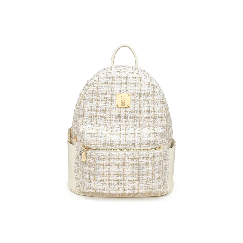 MESUCA Disney/Disney Collaboration Disney Collection Fabric Backpacks Backpack Regular Women's White/Black-1