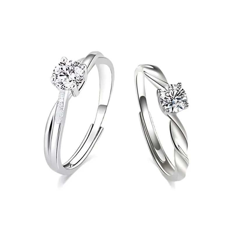 MOREL S999 Fine Silver Rings Unisex-8