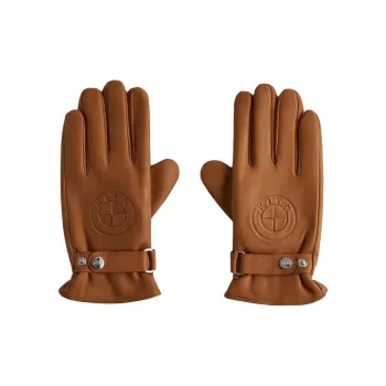 KITH Leather Gloves Unisex Brown
