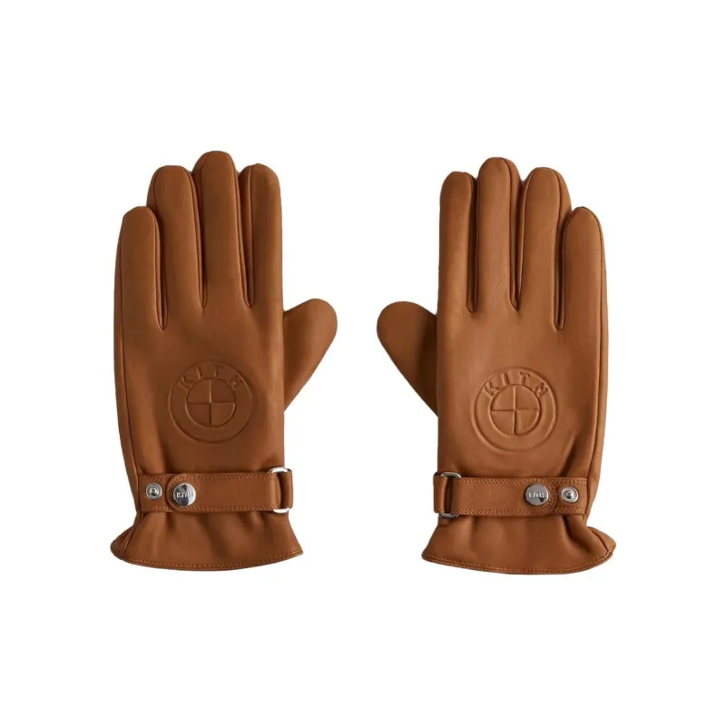 KITH Leather Gloves Unisex Brown-0