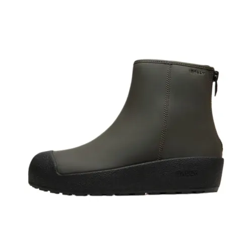 BALLY X Monocle Cubrid Curling Ankle Boots
