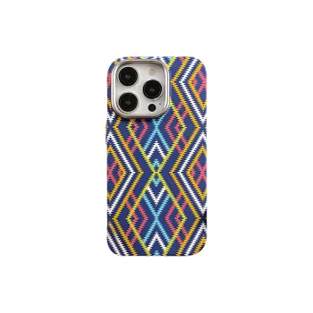 Sopi PC Material Sweater Pattern Magnetic Phone Cases Compatible With IPhone 16/15 Pro Max/Apple 13/14 Pro/Max