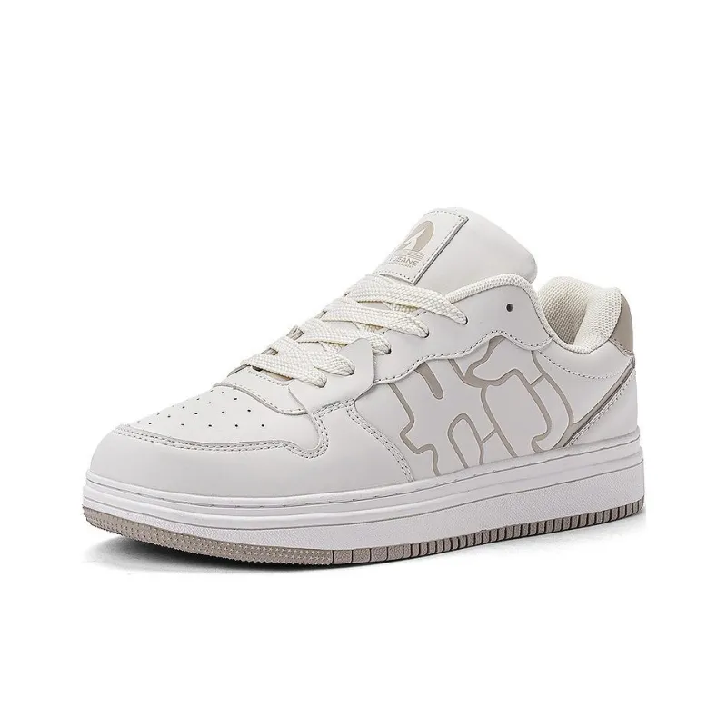 HLA JEANS Anti Slip Wear Resistant Low Top Skateboard Shoes Unisex-7