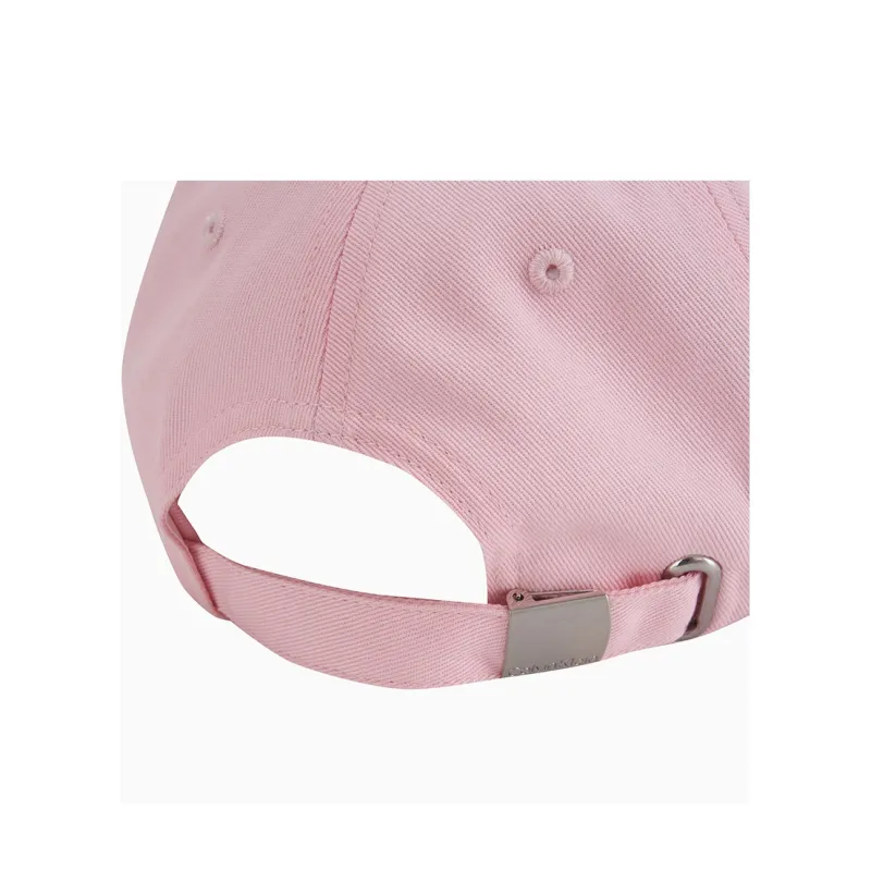CALVIN KLEIN Cotton Baseball Caps Unisex Peach Pink-4