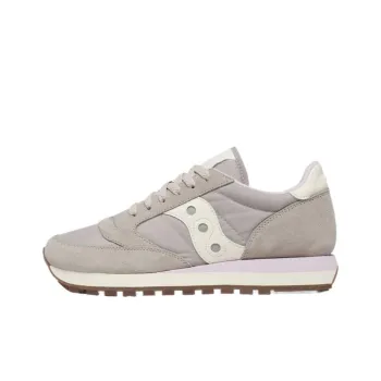 Saucony Jazz Original Slip Resistant Low Top Casual Shoes Women's Gray