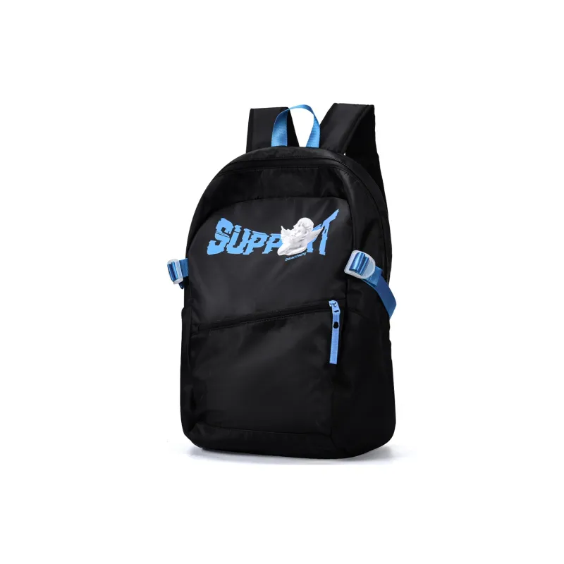 DRACONITE Polyester Student Backpack Regular Unisex White-20