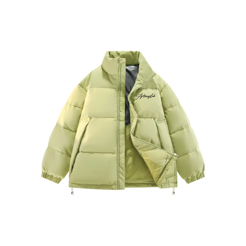 Emoji Down Jacket Unisex Black Red-14