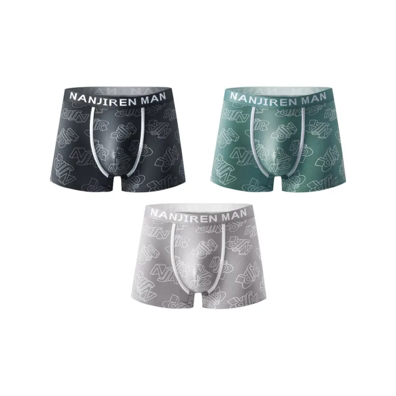 Qiao Ni Tong Underpants Men's 3 Pack-6