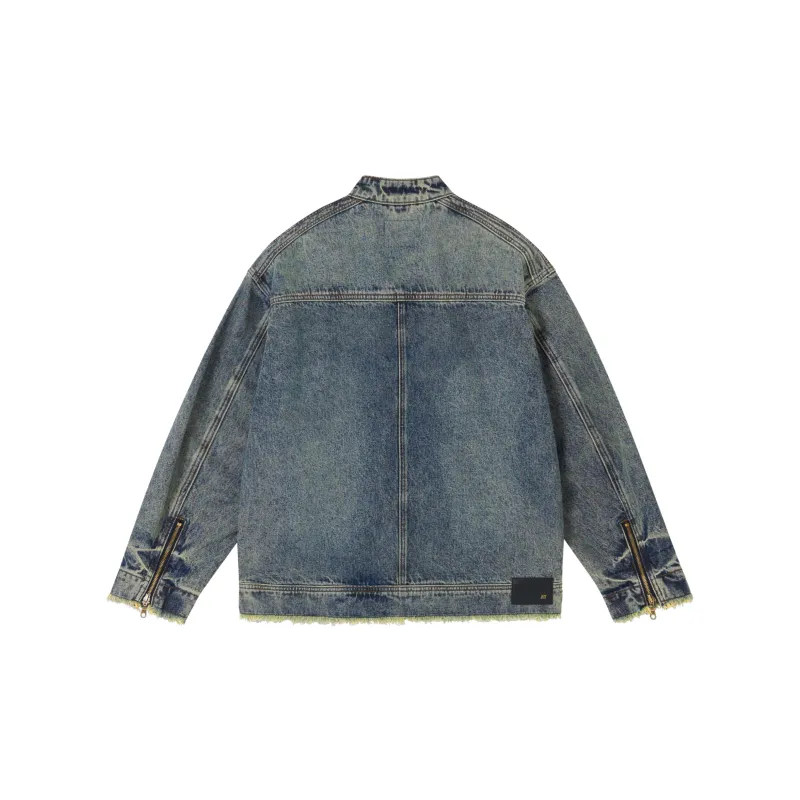 FORNINES Denim Jackets Unisex-1