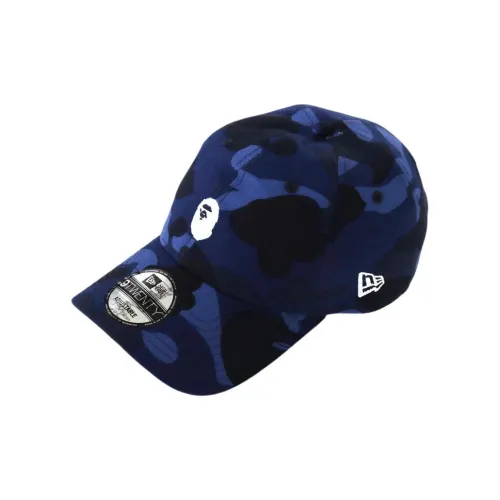 A BATHING APE New Era Color Camo Ape Head 9Twenty Cap
