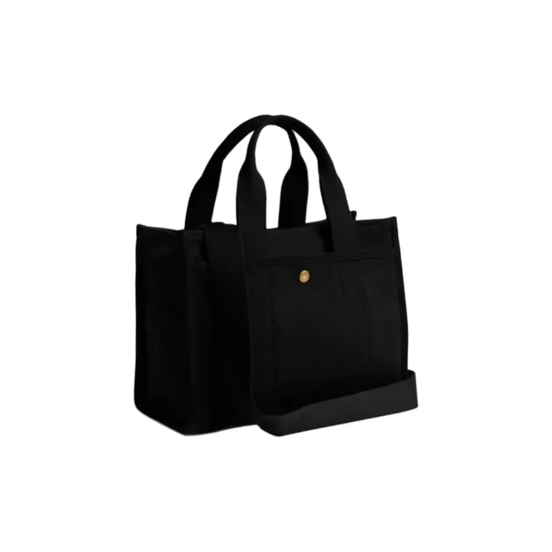 COACH Cargo Fabric Tote Bag, Shopping Bag, Shoulder Bag, Handbag Medium Size Women's Black-1
