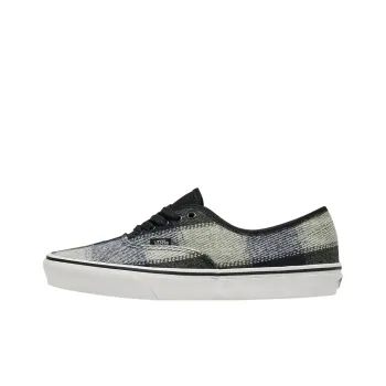 Authentic Vans 'Brushed Plaid Olive Green Black'