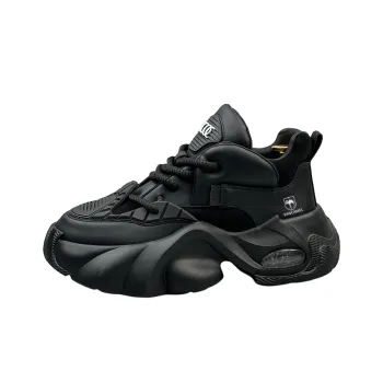 VanCamel Non-slip Wear-resistant Shock Absorption Low-Top Chunky Sneakers Men's
