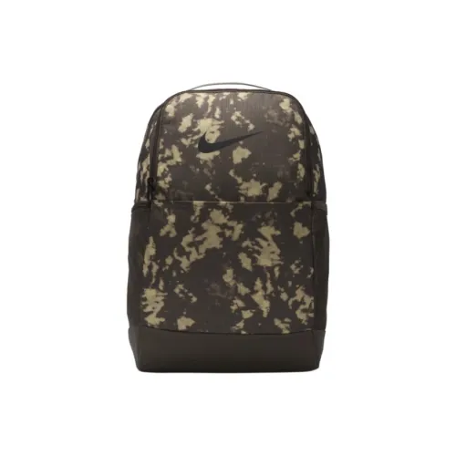 Nike Fabric Backpack Unisex Stone Gray & Black