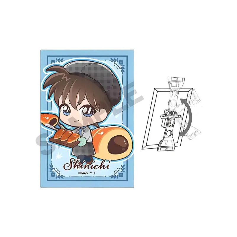 GuGuGuGu Crux Detective Conan Case Closed Bakery Collection Instant Badges-1