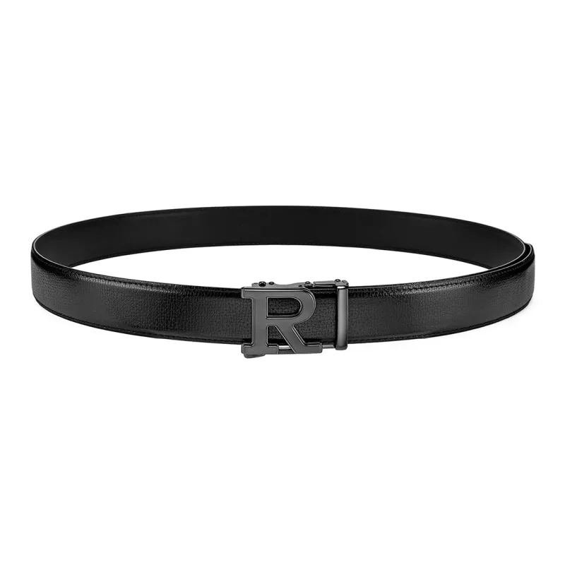 ROBERTA DI CAMERINO Cow Leather Belts Men's Width 3.4CM, Free Greeting Card Writing And Photo Printing-6
