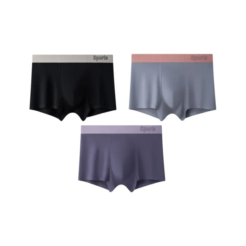 Qiao Ni Tong Underpants Men's 3 Pack-7