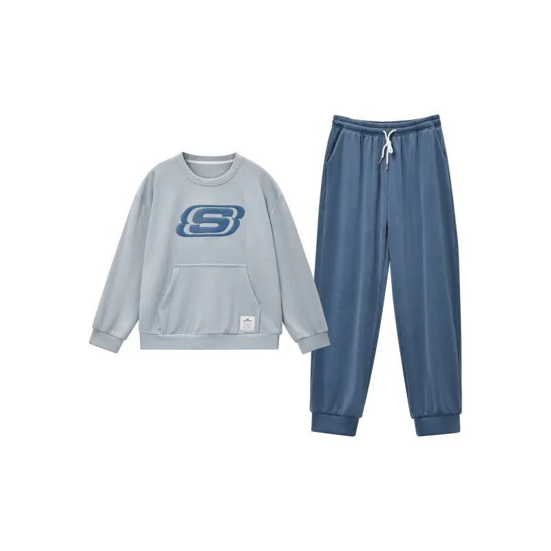 Skechers Pajama Set Men's Light Blue-0