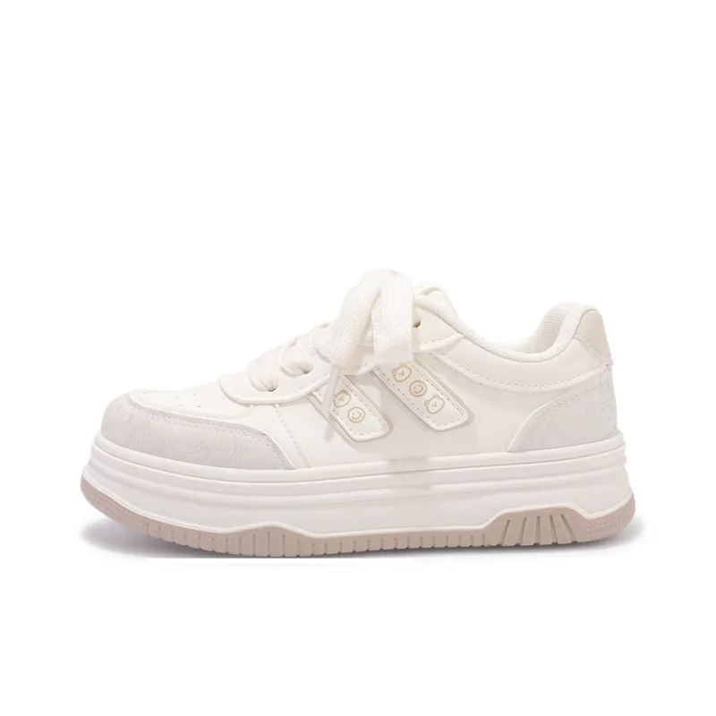 Shen Linsen Cushioning, Slip Resistant, And Abrasion Resistant Low Top Casual Shoes Women's Beige-13