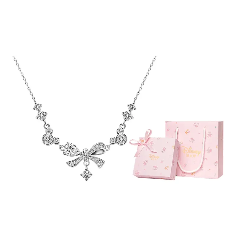 Disney Mickey Collection Princess Collection S925 Silver Necklaces Women's-2