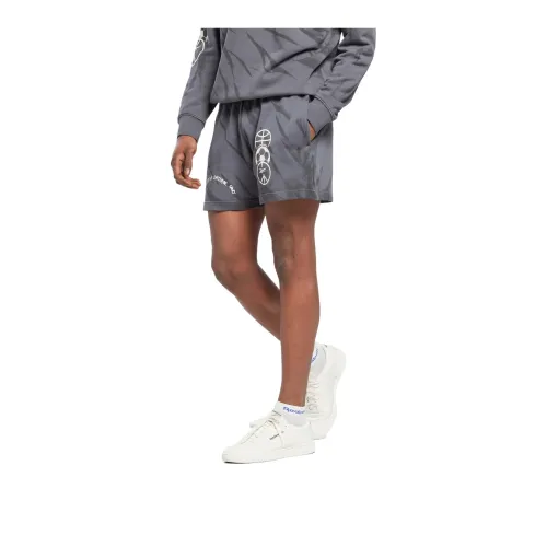 Reebok CL BLOCK PARTY Casual Shorts Men's Gray