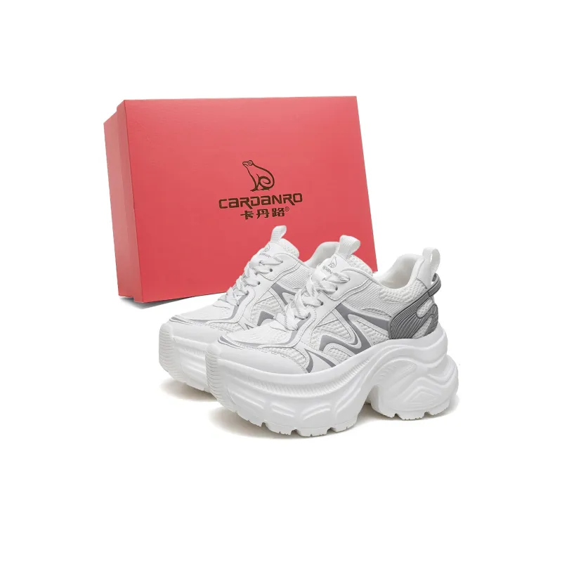 CARDANRO Small-sized Sky Vegetables Low-Top Chunky Sneakers Women's-5