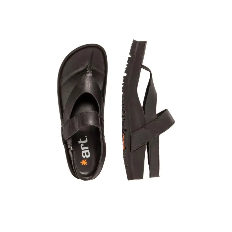 Art BURDEOS Beach Sandals Men's Black-2