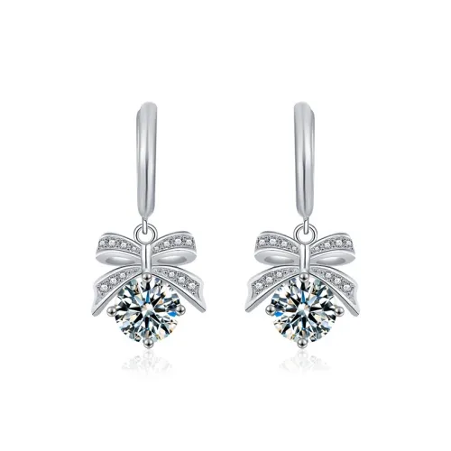 WUMZK 925 Sterling Silver Earrings Women's
