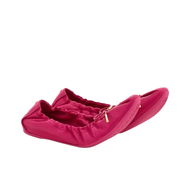 FERRAGAMO Casual Single Shoes Women's Cherry Red-2