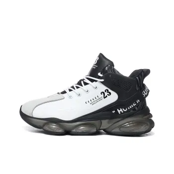 JANECO Anti Slip Wear Resistant Mid Top Chunky Sneakers Men's
