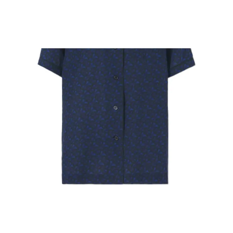 Burberry Shirts Women's Dark Royal Blue-4