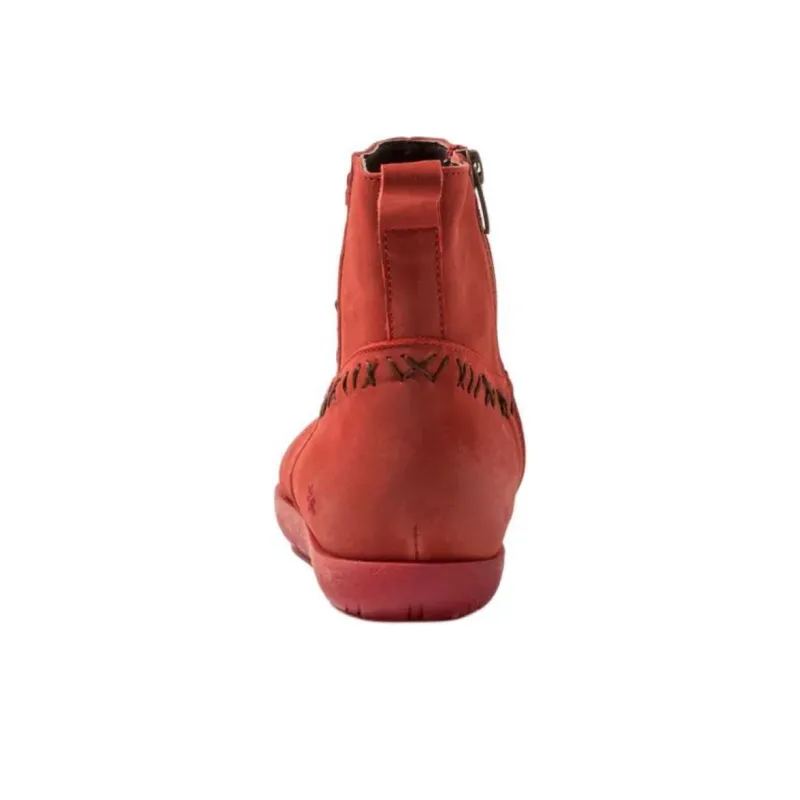 Art RHODES Ankle Boots Women's Red-3